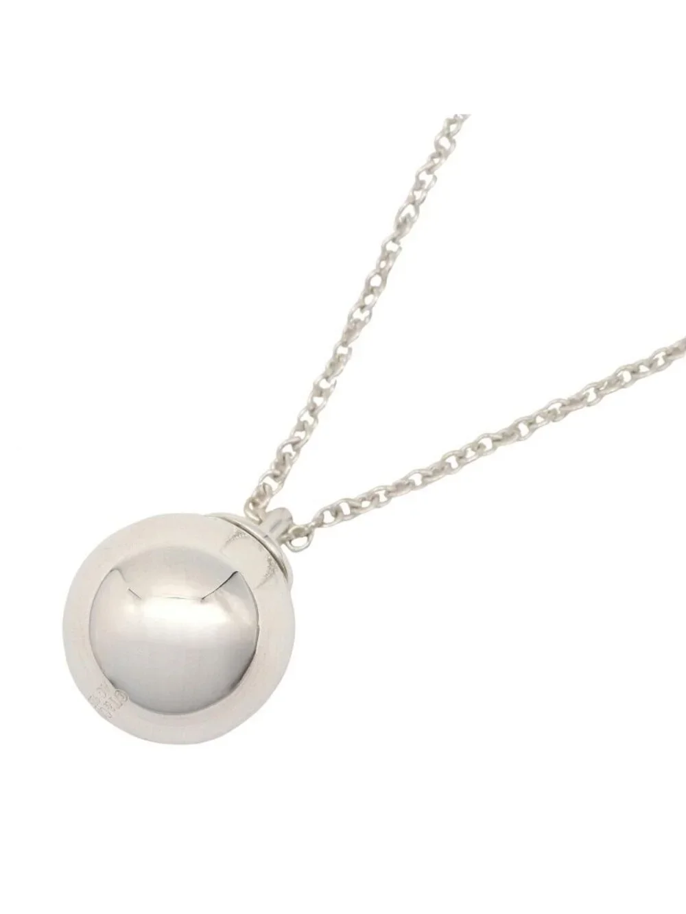 Tiffany & Co Necklace Ball 45.5 51 925 Sterling Silver